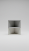 Corner-Fit Shelf Unit